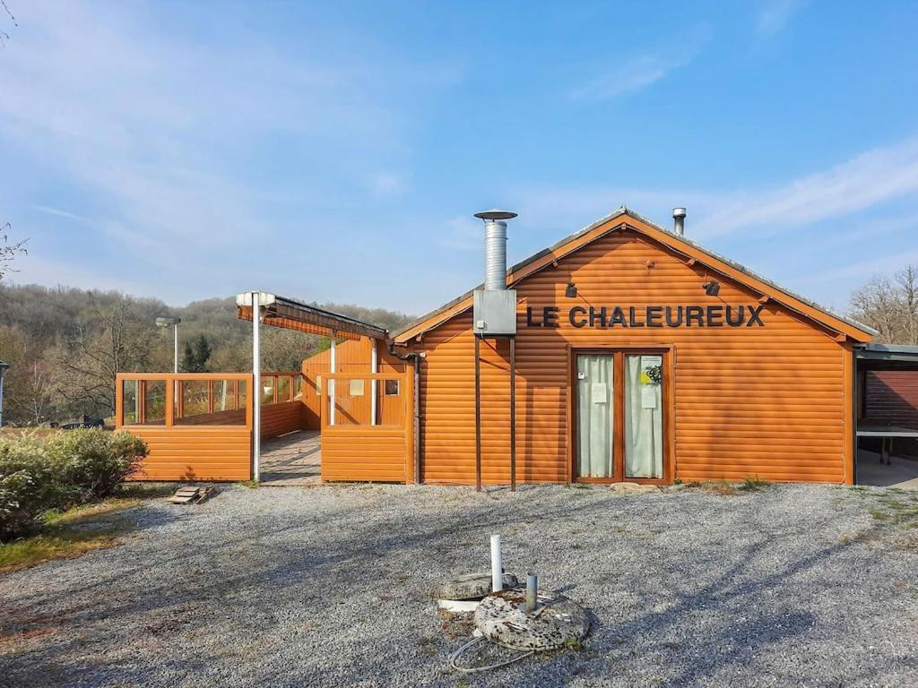 Cosy Chalet Near Durbuy In Nature Somme-Leuze Exterior photo